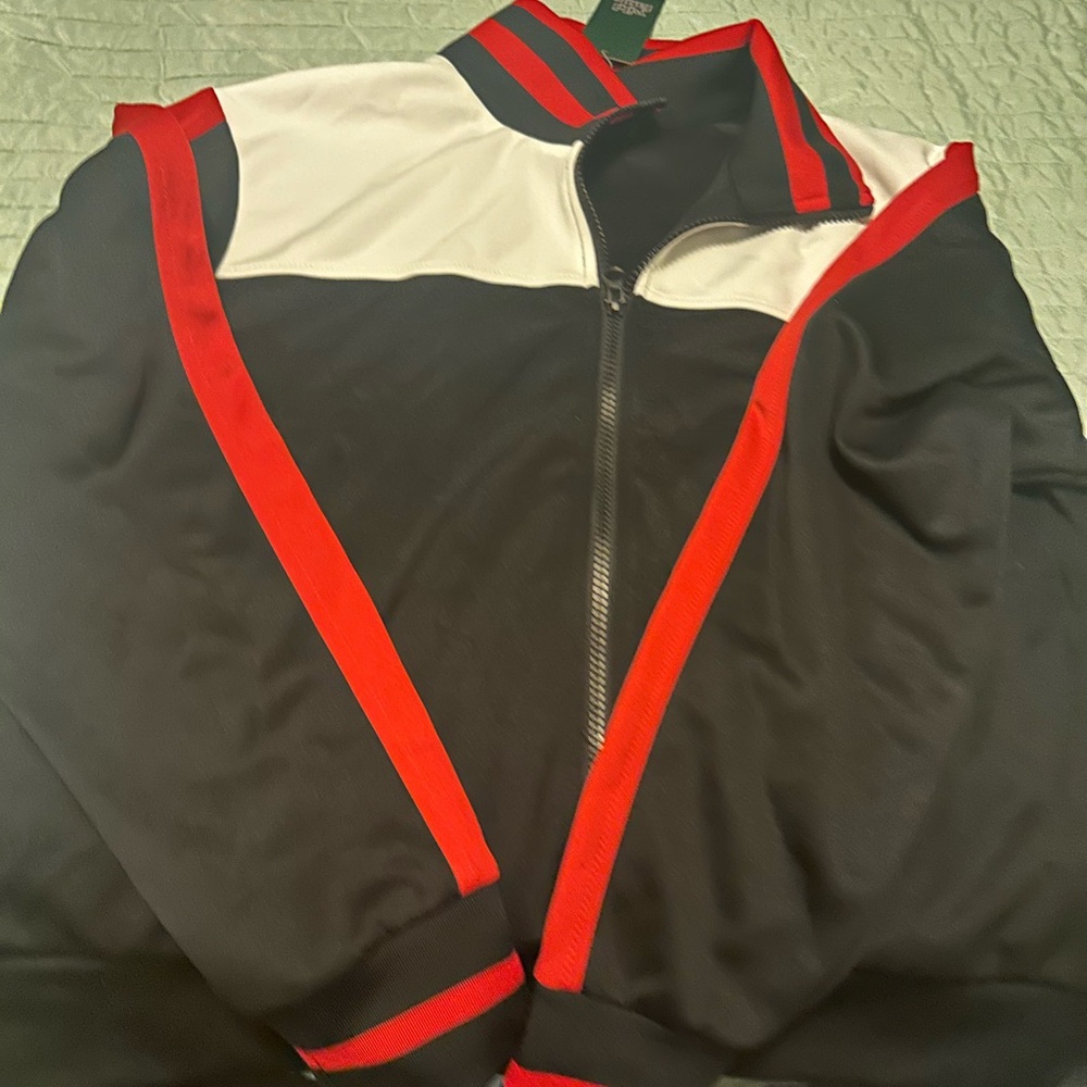Boys Black and Red Jacket